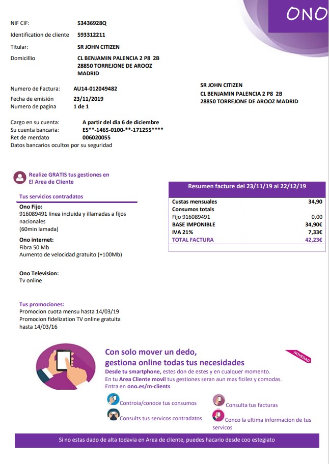  Minol USA business utility bill 